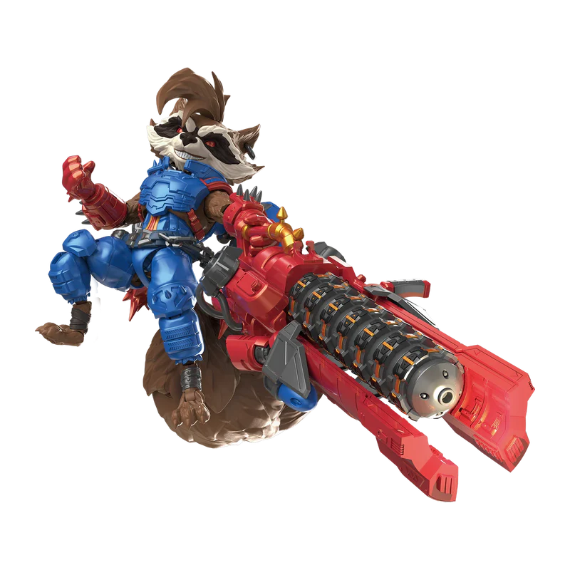 Marvel Rivals Champion Class 08 Rocket Raccoon Model Kits | Blokees