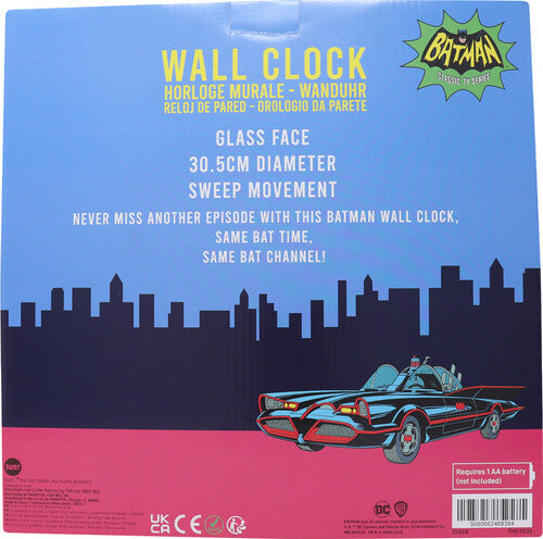Batman BAT TIME Wall Clock