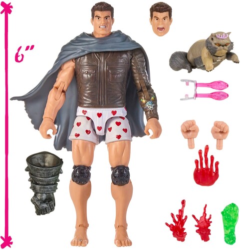Dungeon Crawler Carl & Princess Donut 6" Collectible Action Figure (Playmates Toys)