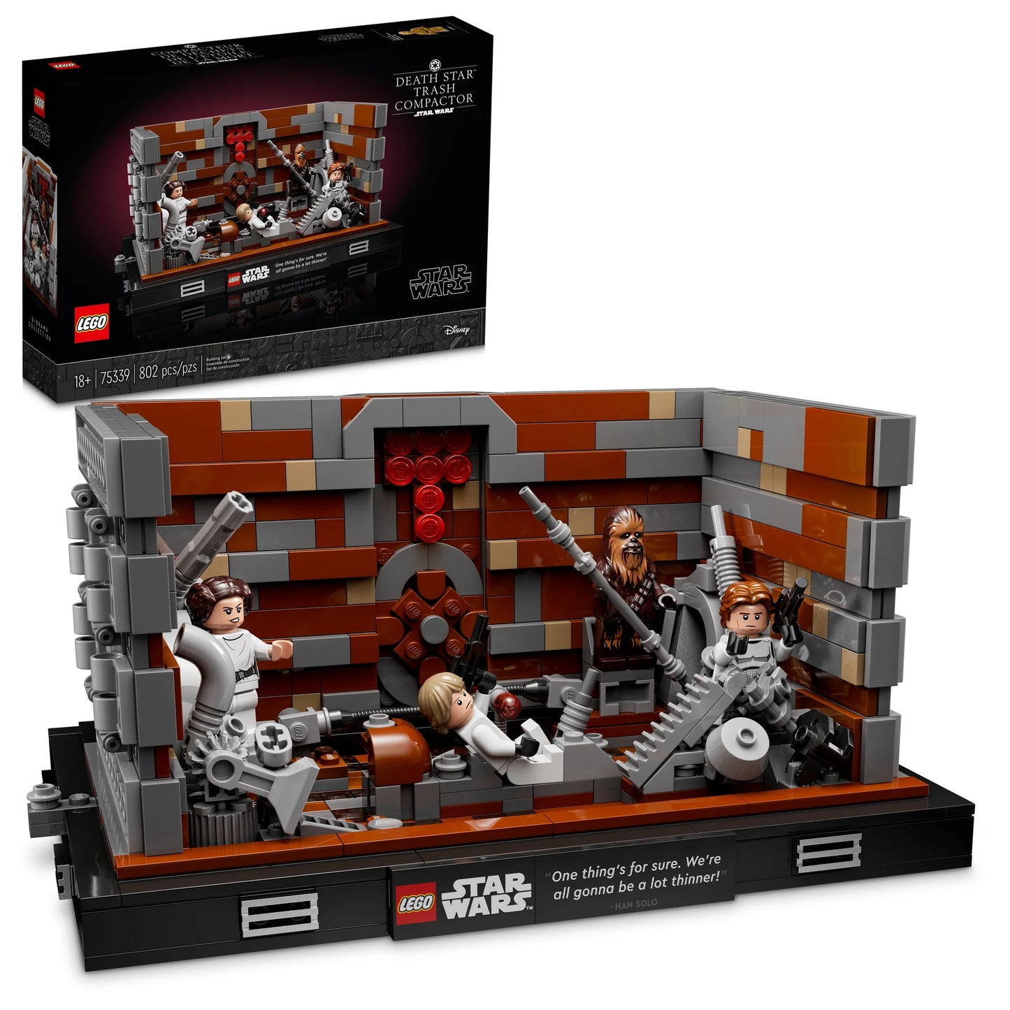 LEGO Star Wars 75339 Death Star™ Trash Compactor Diorama