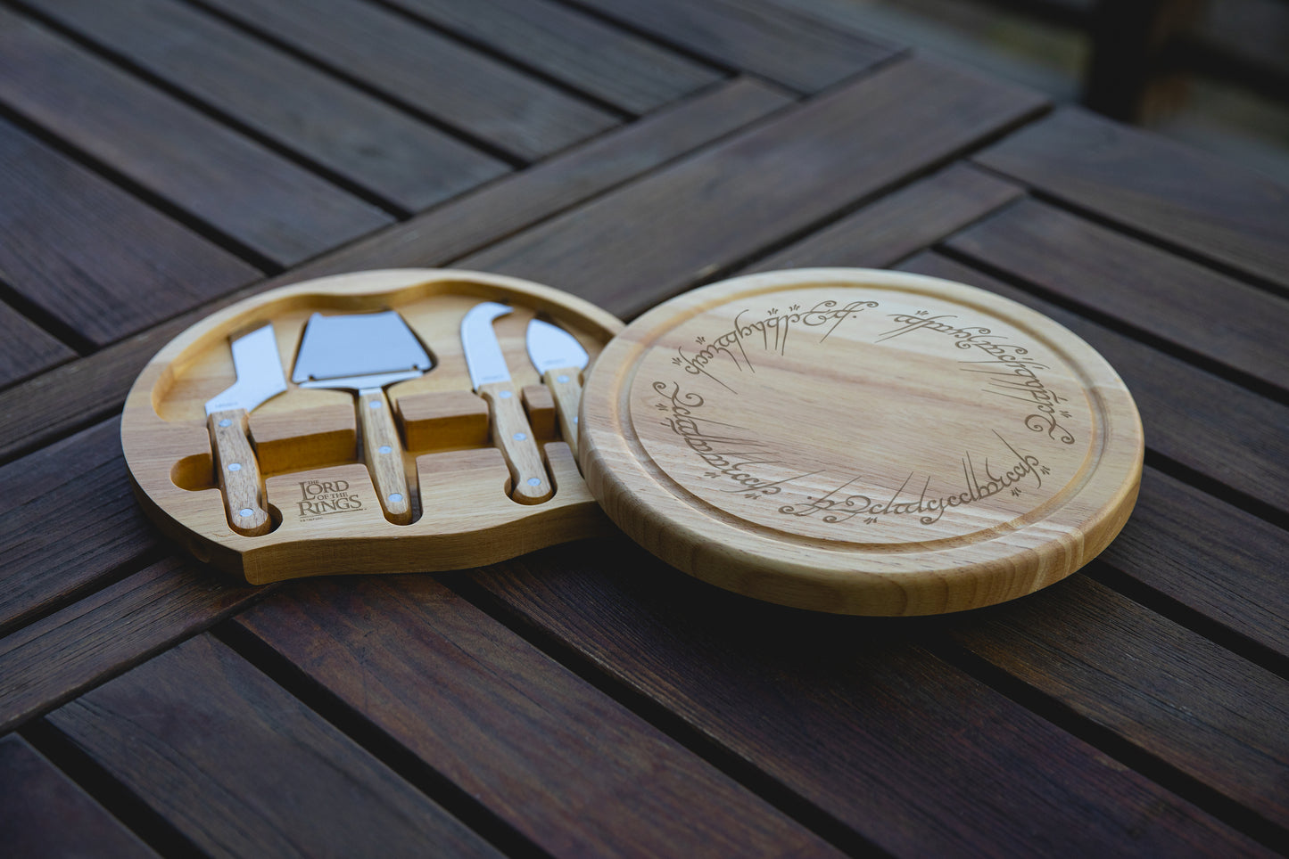 Lord of the Rings Cheese Cutting Board and Tools Set