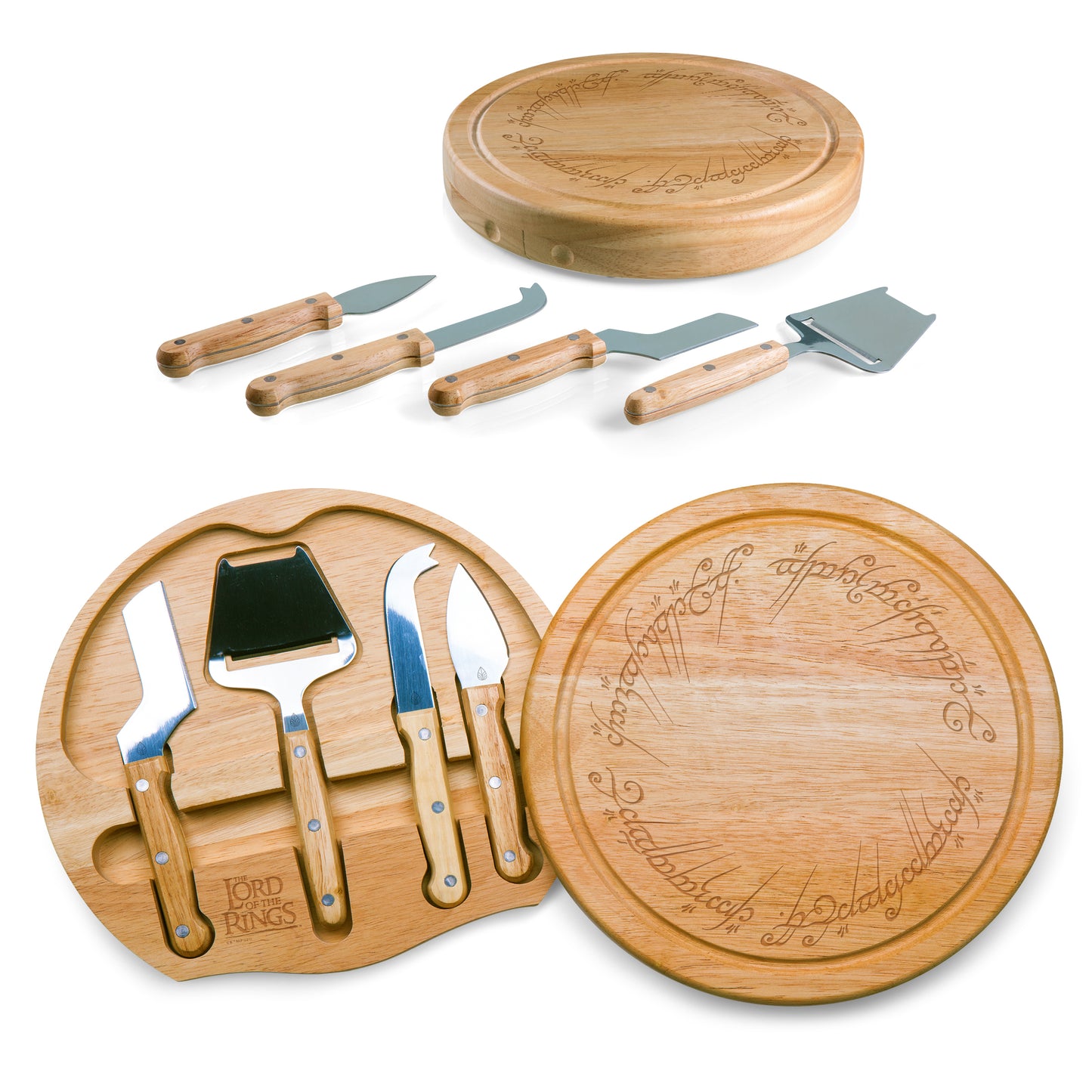 Lord of the Rings Cheese Cutting Board and Tools Set