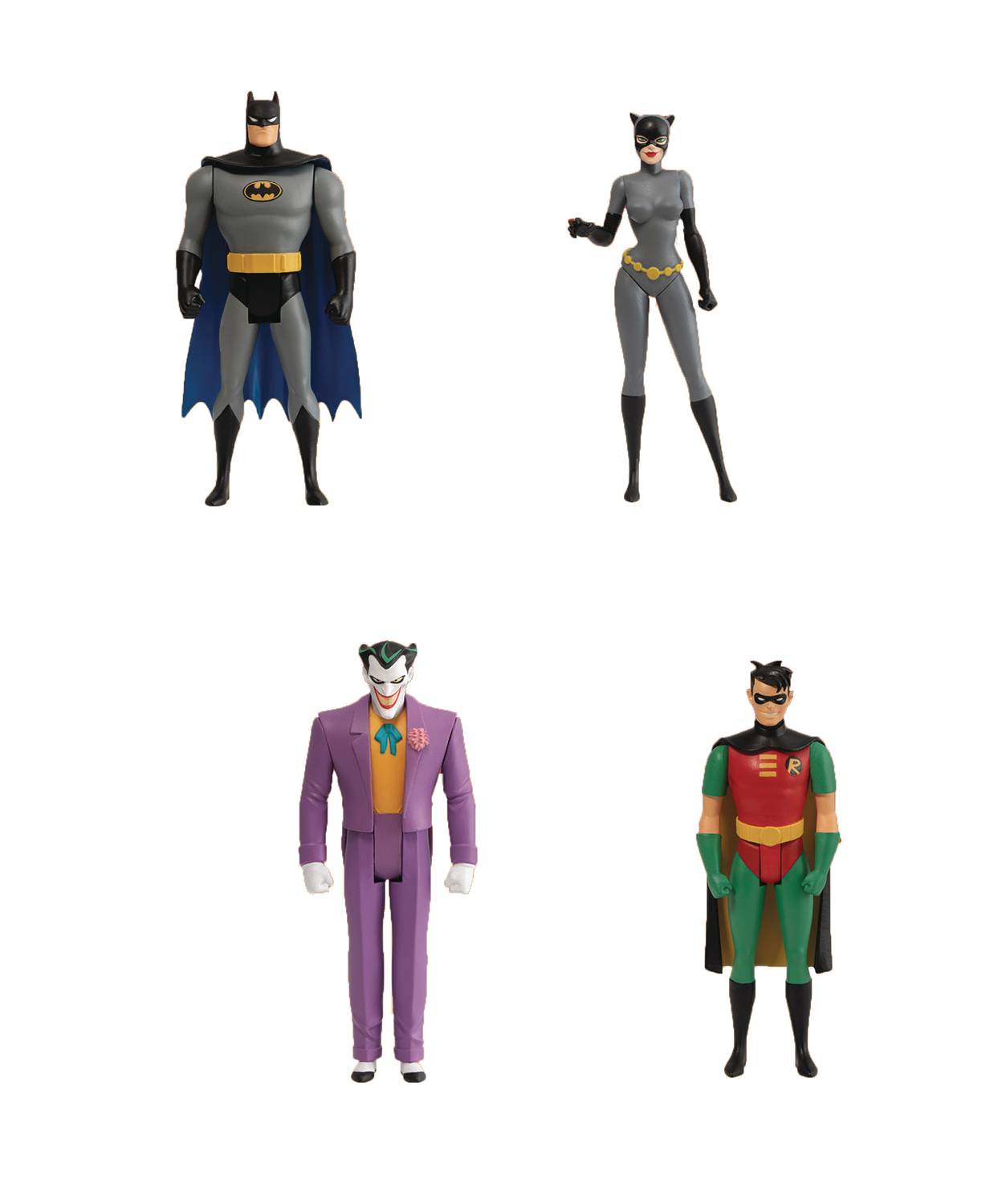 Batman The Animated Series 5 Points Action Figure Set of 4