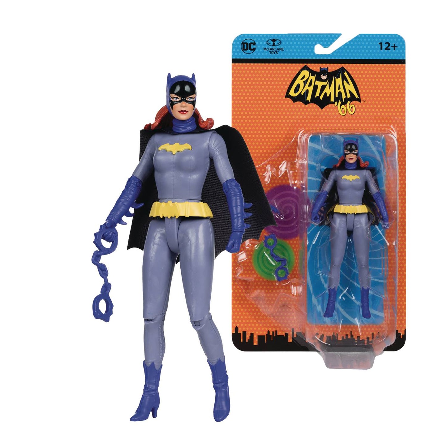 Batman '66 Batgirl with Batcycle Action Figure Set