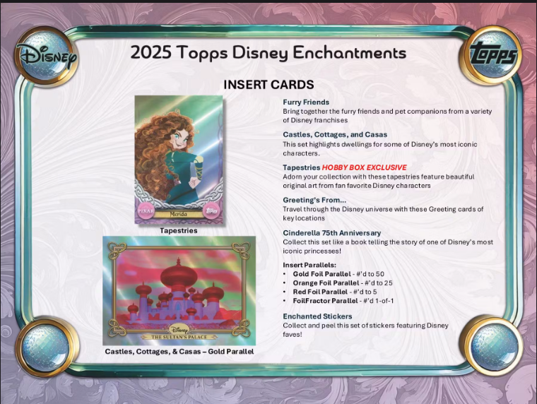 Topps 2025 Disney Wonder Trading Cards (Hobby Box)