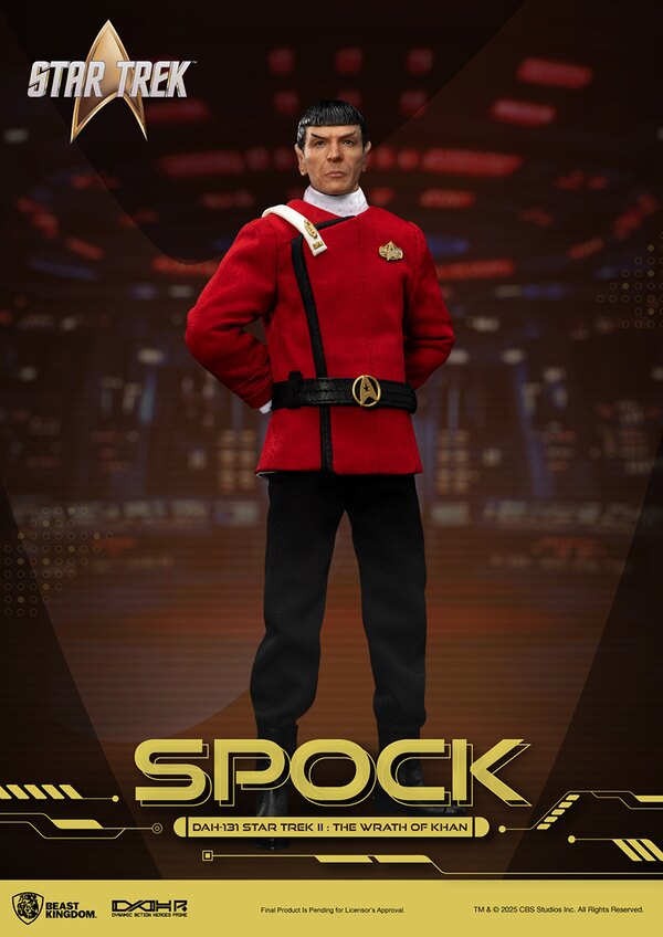 Beast Kingdom - Star Trek II: The Wrath of Khan - Dynamic 8ction Heroes - Spock Action Figure