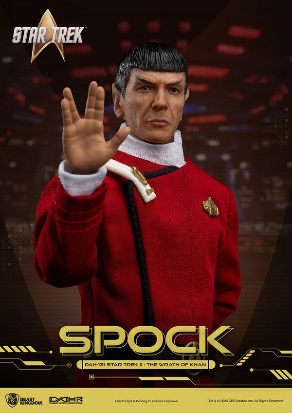 Beast Kingdom - Star Trek II: The Wrath of Khan - Dynamic 8ction Heroes - Spock Action Figure