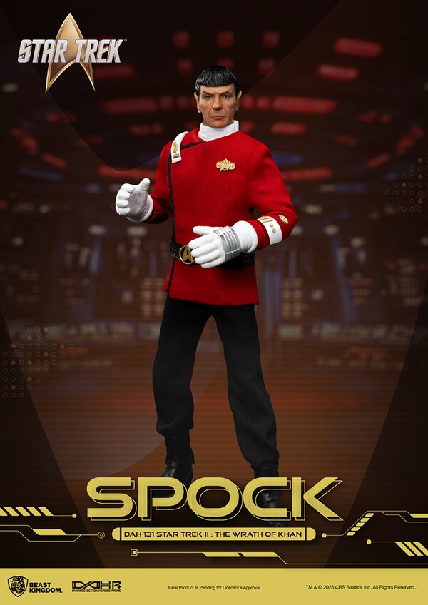 Beast Kingdom - Star Trek II: The Wrath of Khan - Dynamic 8ction Heroes - Spock Action Figure