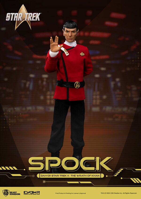 Beast Kingdom - Star Trek II: The Wrath of Khan - Dynamic 8ction Heroes - Spock Action Figure