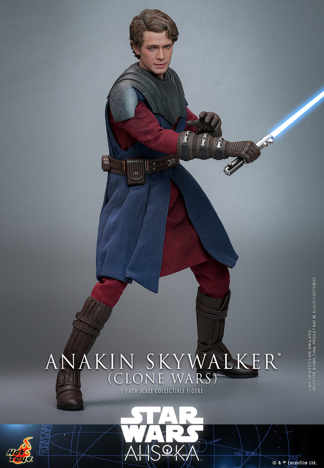 Anakin Skywalker (Clone Wars) Sixth Scale Figure by Hot Toys