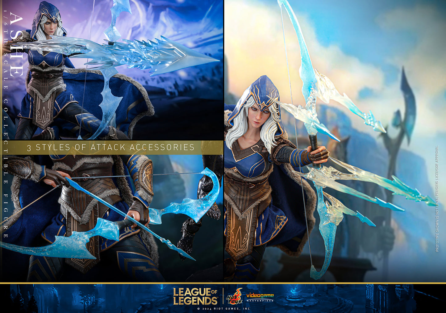 League of Legends Ashe 1/6 Scale Figure by Hot Toys