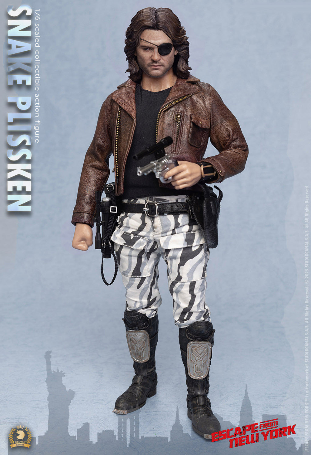 Snake Plissken (Sculpted Hair Version) 1/6 Scale Figure