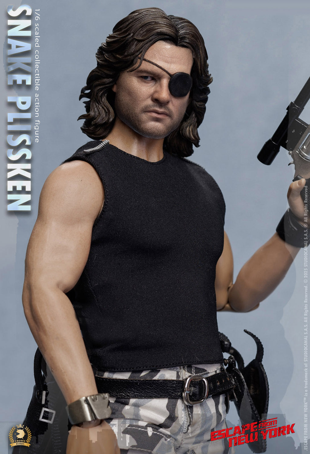 Snake Plissken (Sculpted Hair Version) 1/6 Scale Figure