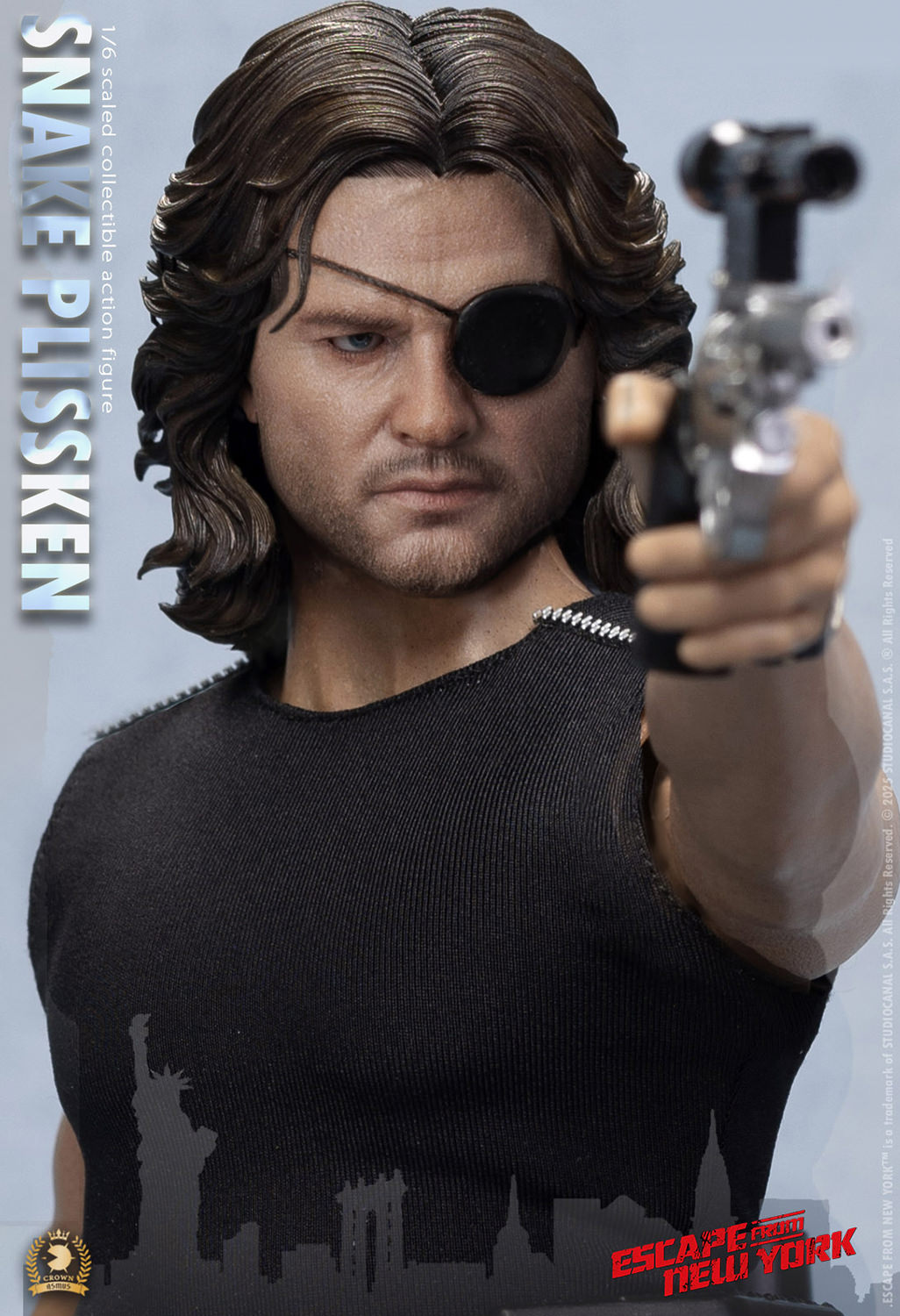 Snake Plissken (Sculpted Hair Version) 1/6 Scale Figure