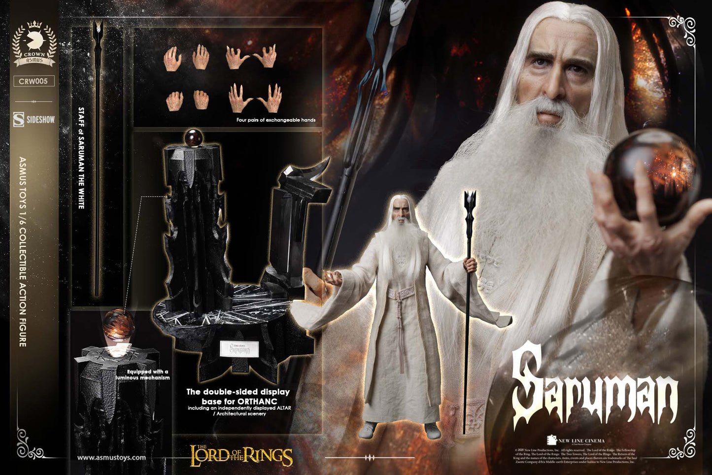 Saruman Sixth Scale Figure