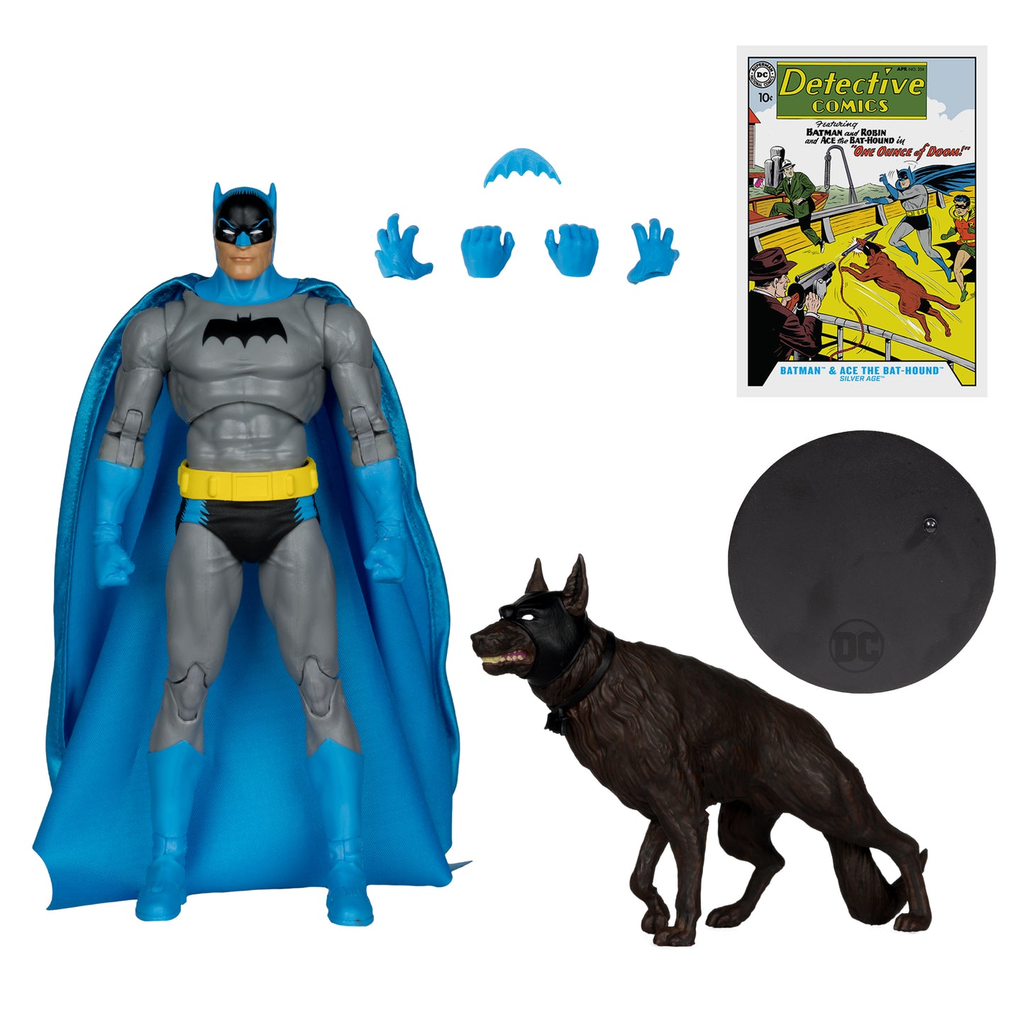 DC Multiverse 1950s Batman and Ace Action Figure
