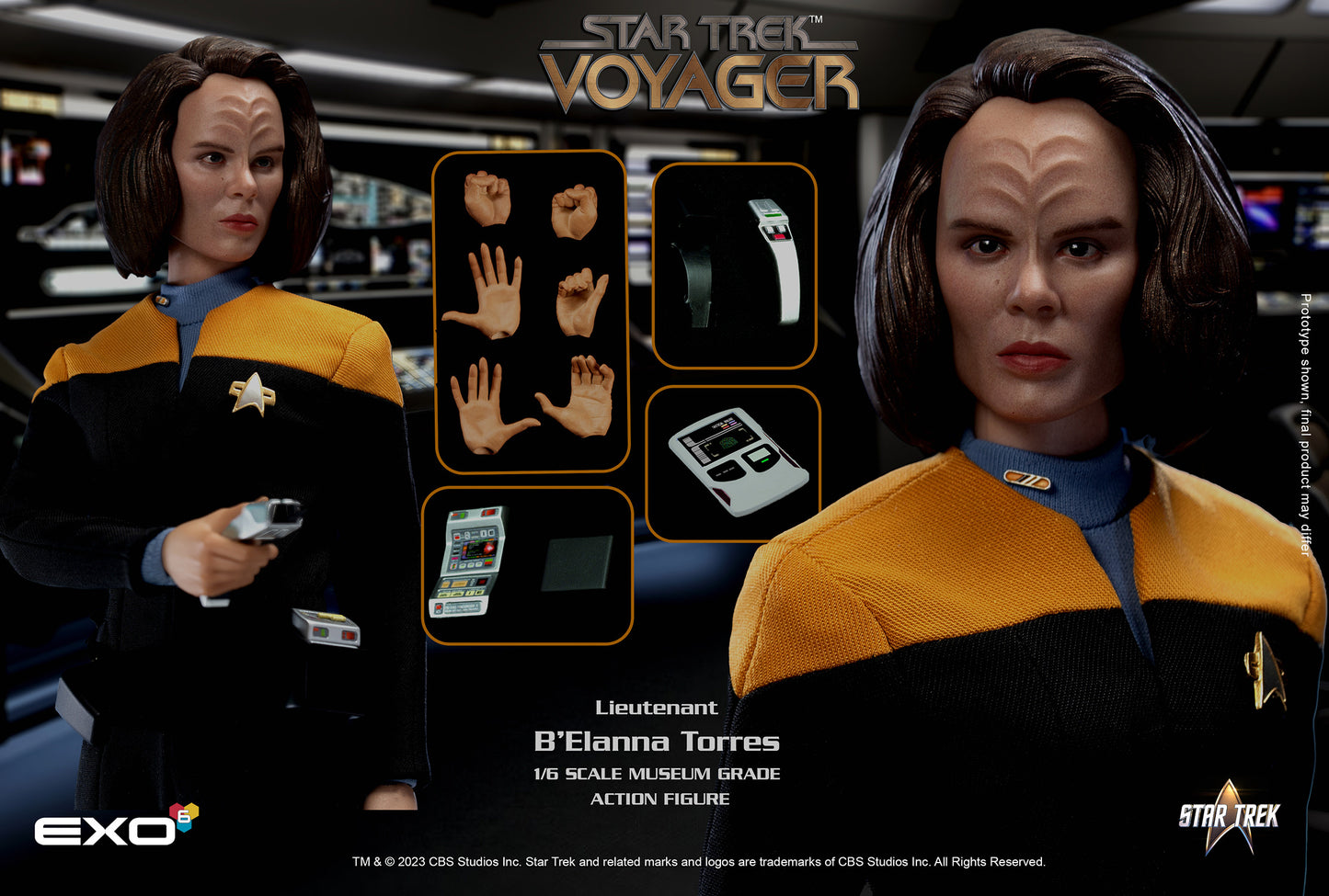 Star Trek Voyager B'Elanna Torres 1/6 Scale Figure