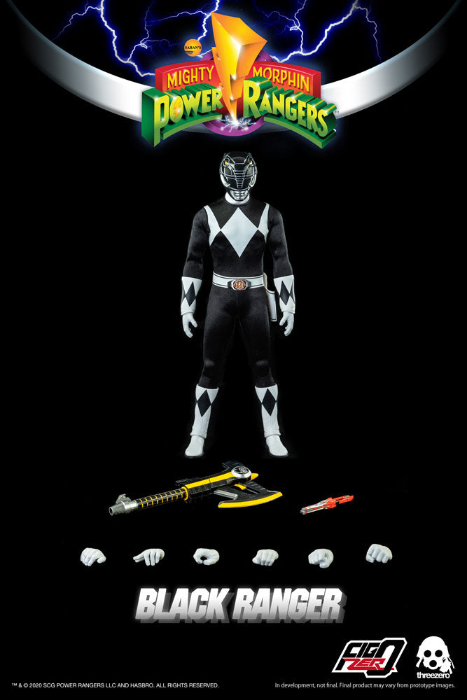 Mighty Morphin Power Rangers Black Ranger 1/6 Scale Figure