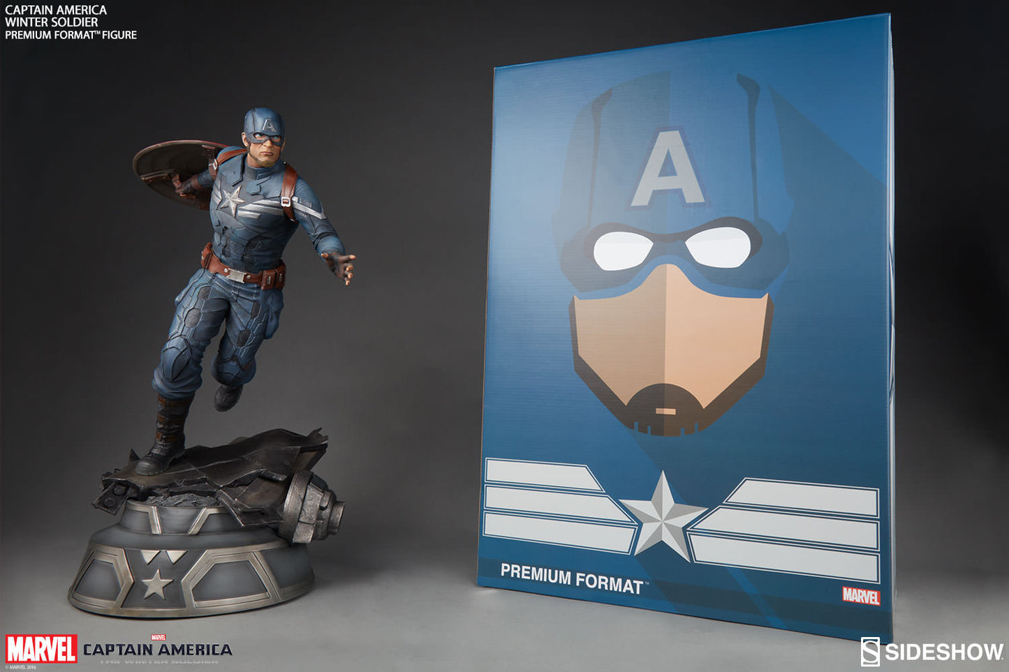 Captain America Premium Format Figure (The Winter Soldier)