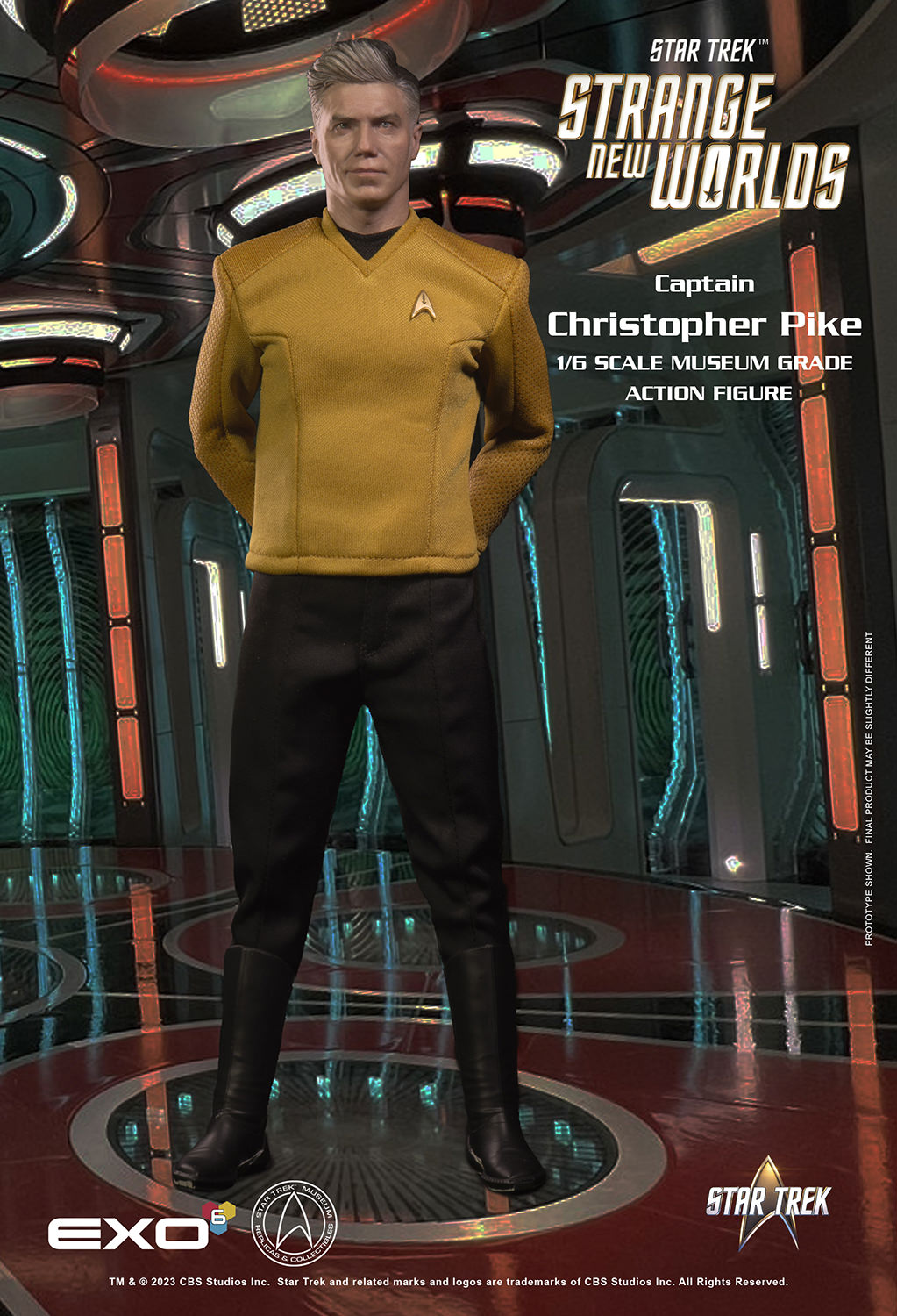 Captain Christopher Pike 1/6 Scale Figure