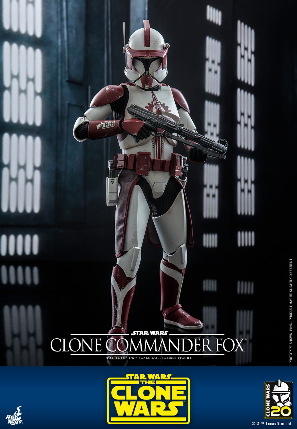 Clone Commander Fox 1/6 Scale Figure by Hot Toys