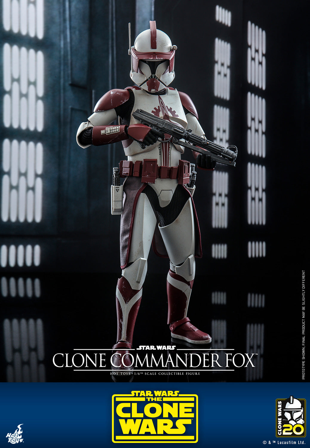 Clone Commnder Fox 1/6 Scale Figure by Hot Toys