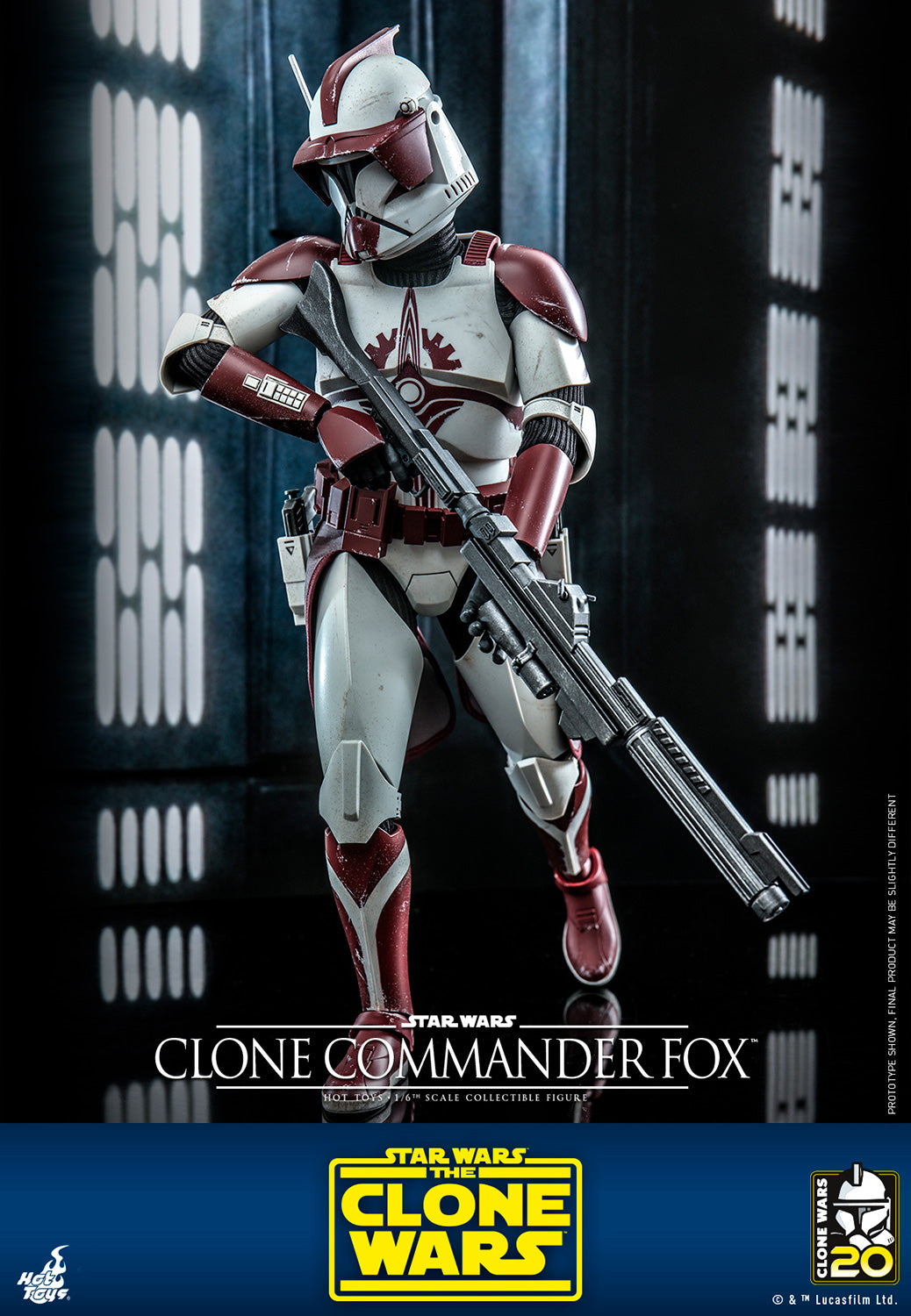 Clone Commander Fox 1/6 Scale Figure by Hot Toys