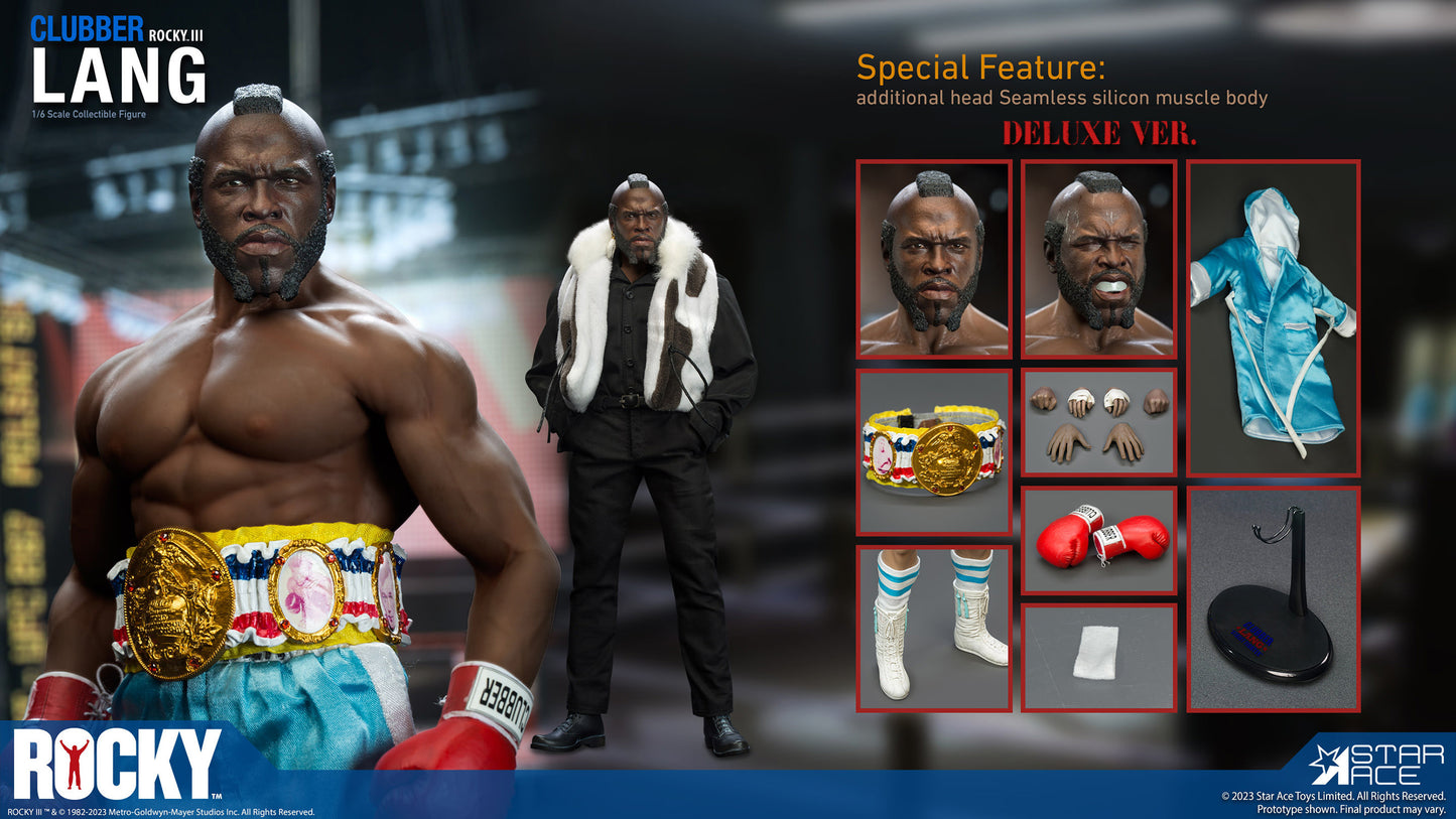 Rocky 3 Clubber Lang Deluxe 1/6 Scale Figure