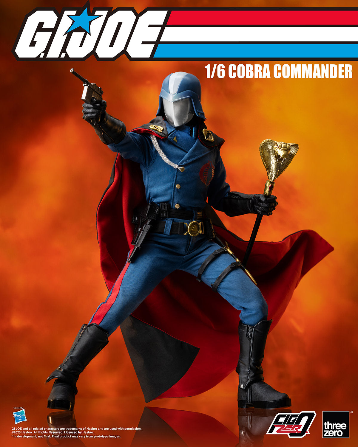 GI Joe Cobra Commander 1/6 Scale Figure