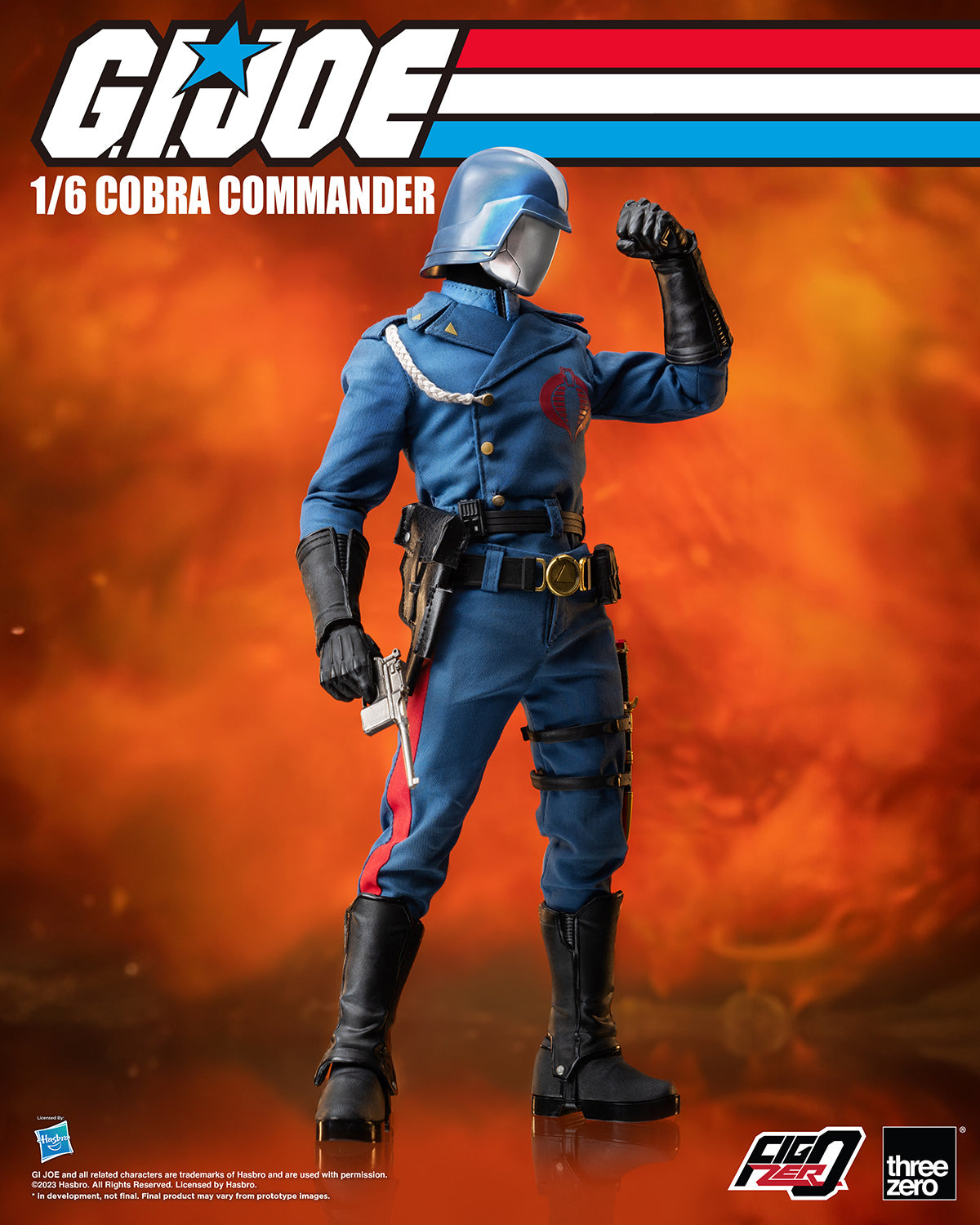 GI Joe Cobra Commander 1/6 Scale Figure