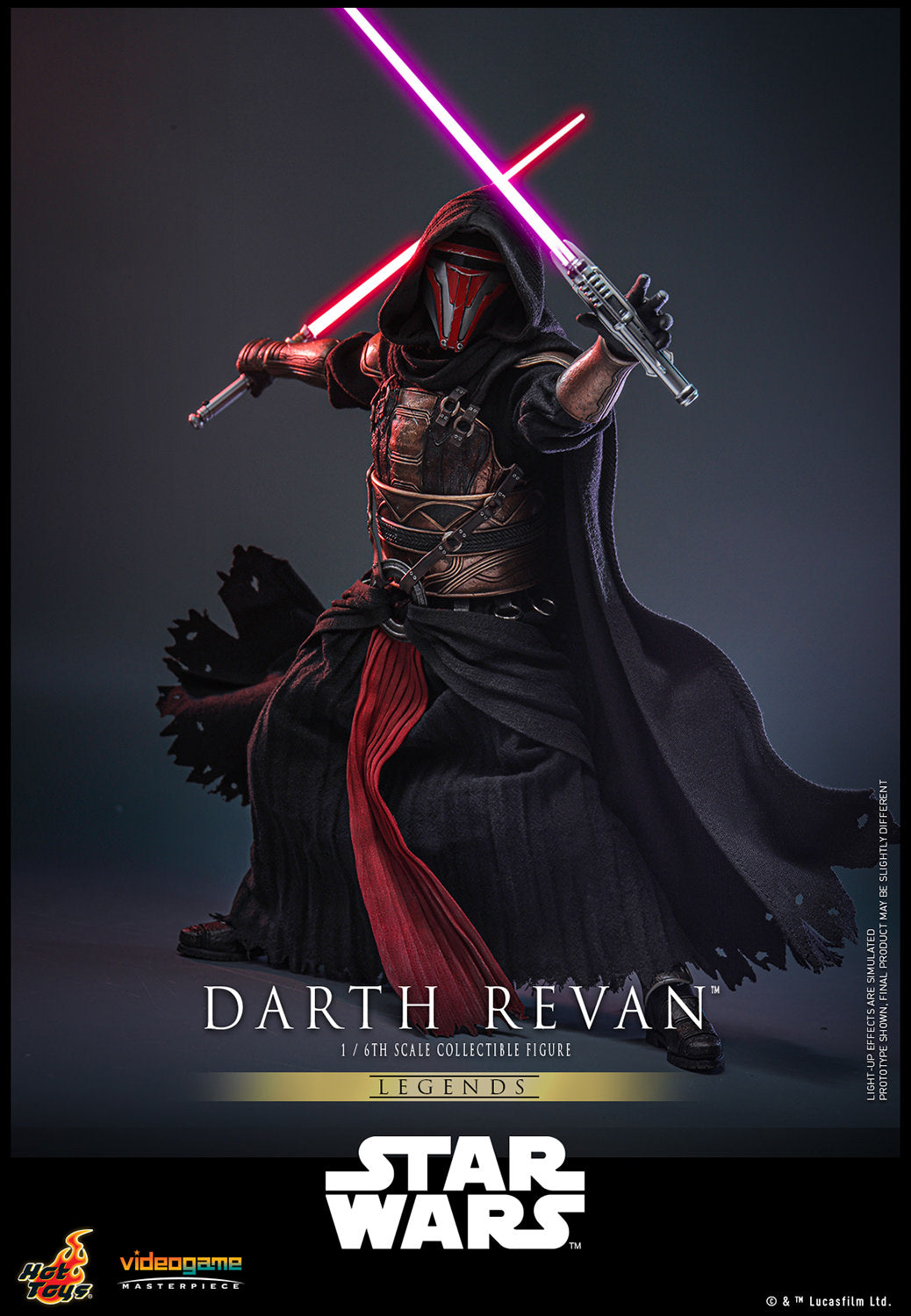 Darth Revan Sixth Scale Figure by Hot Toys