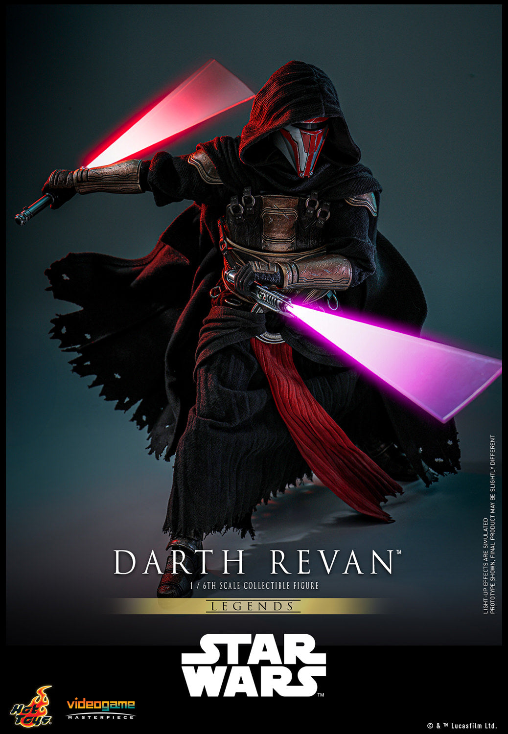 Darth Revan Sixth Scale Figure by Hot Toys