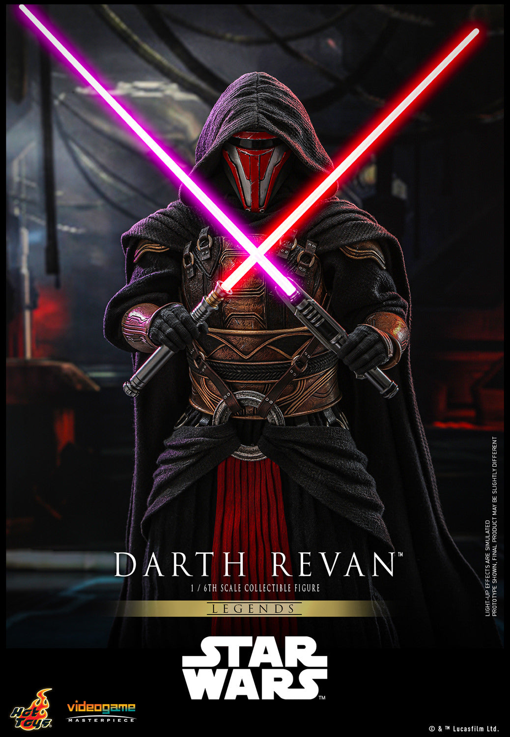 Darth Revan Sixth Scale Figure by Hot Toys