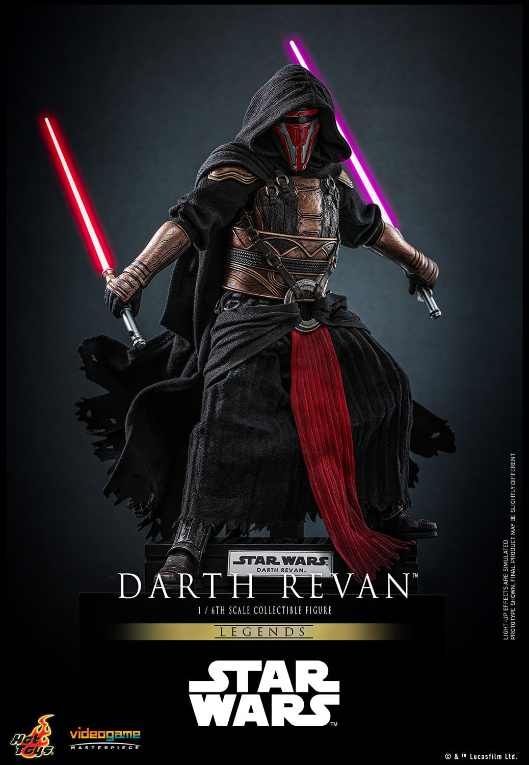 Darth Revan Sixth Scale Figure by Hot Toys