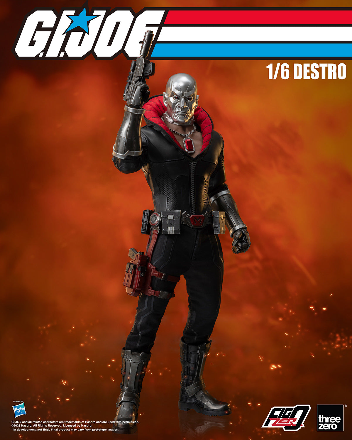 G.I. Joe Destro 1/6 Scale Figure by Threezero