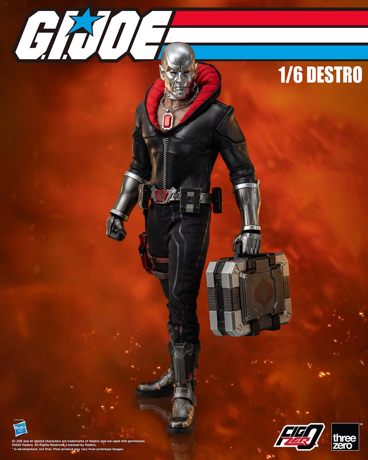 G.I. Joe Destro 1/6 Scale Figure by Threezero