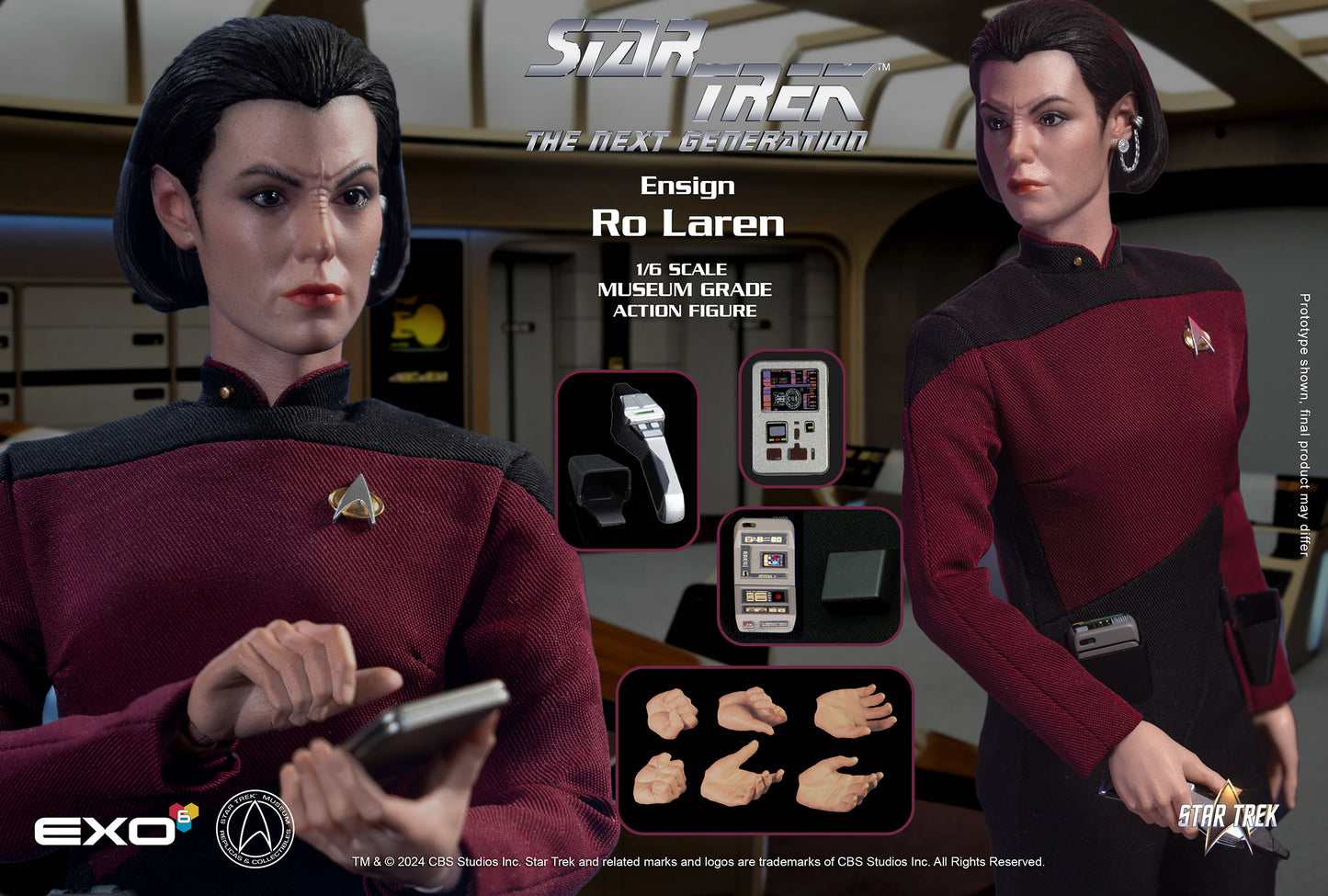 Ensign Ro Laren Sixth Scale Figure by EXO-6