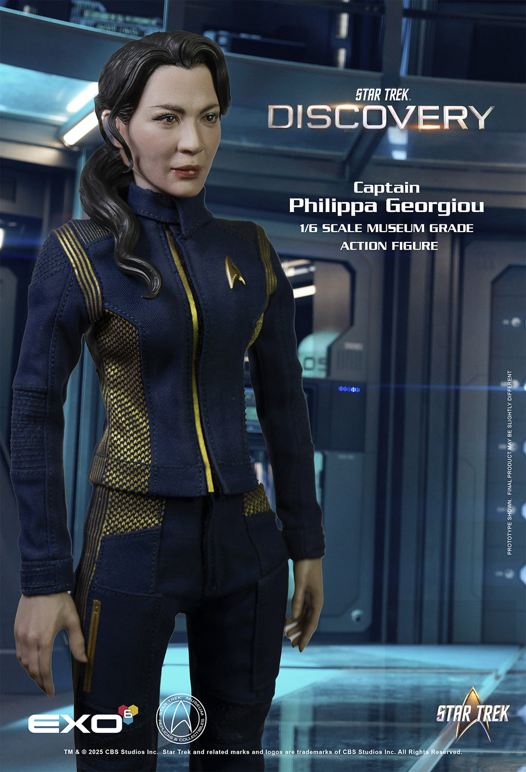 EXO-6 Star Trek: Discovery Captain Philippa Georgiou Sixth Scale Figure