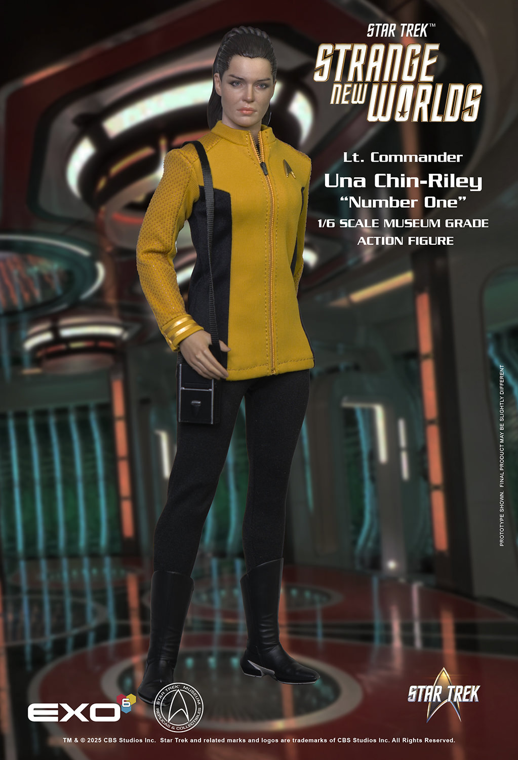 Exo-6 Lt. Commander Una Chin-Riley "Number One" Sixth Scale Figure
