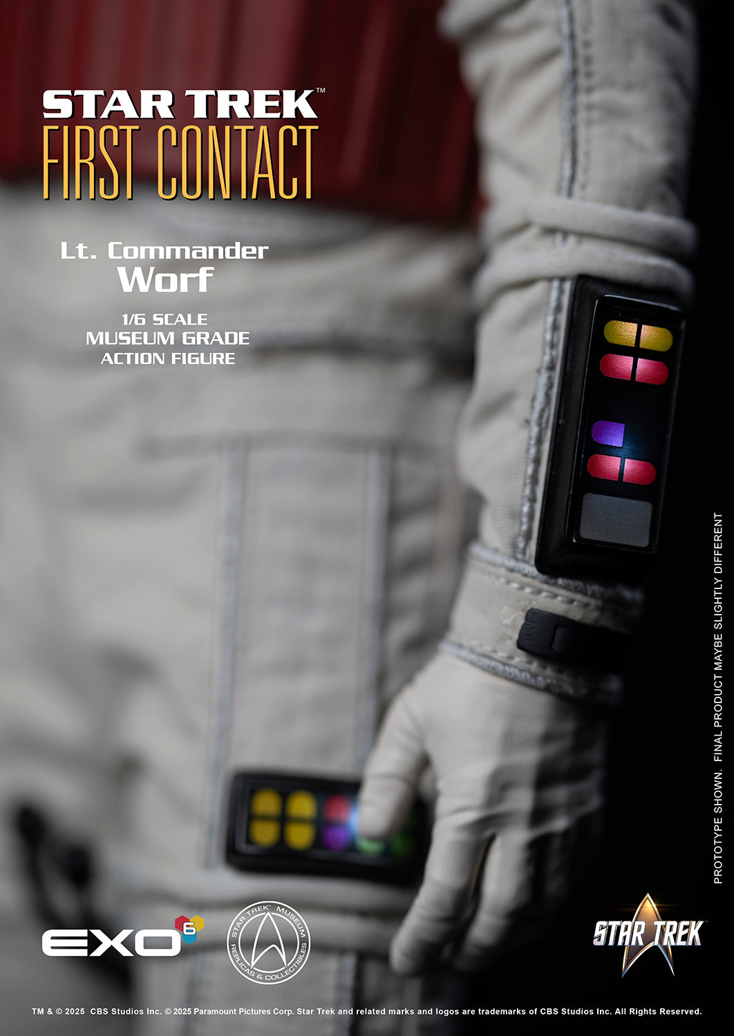 EXO-6 Lt. Commander Worf in EVA Suit