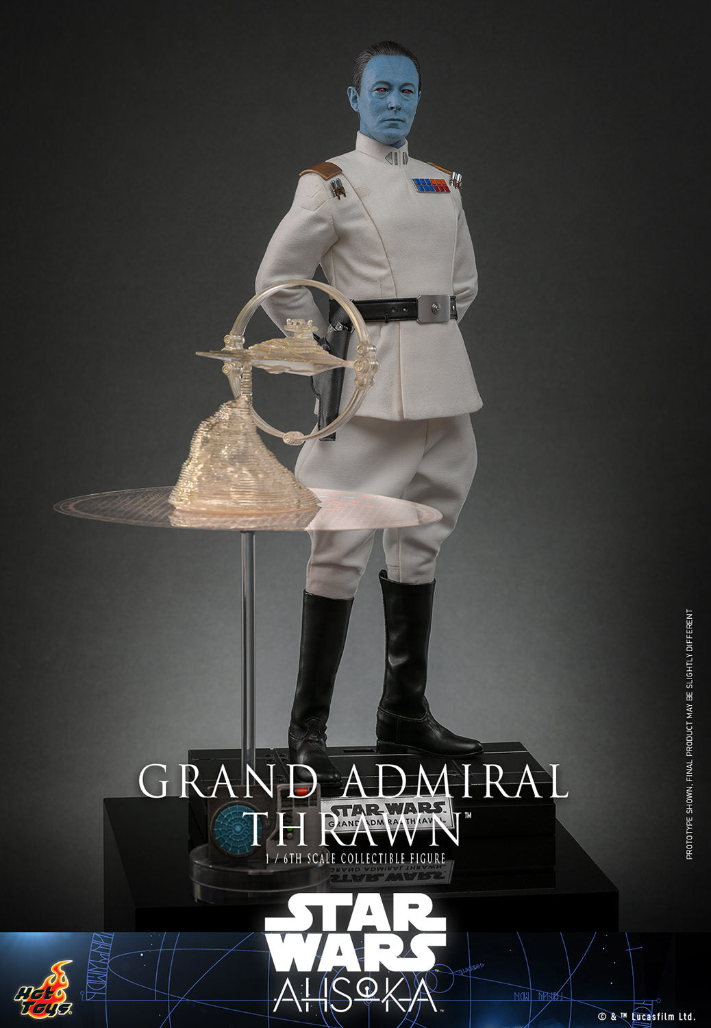 Grand Admiral Thrawn 1/6 Scale Figure by Hot Toys