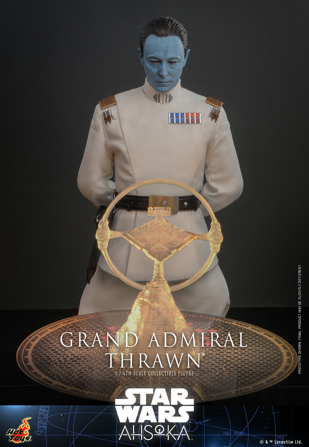 Grand Admiral Thrawn 1/6 Scale Figure by Hot Toys