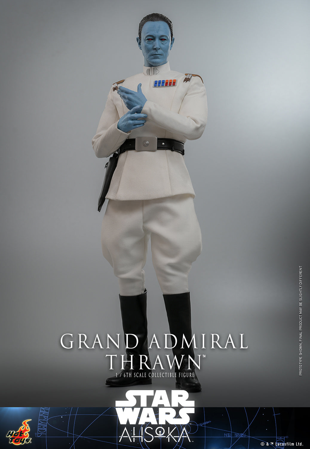 Grand Admiral Thrawn 1/6 Scale Figure by Hot Toys