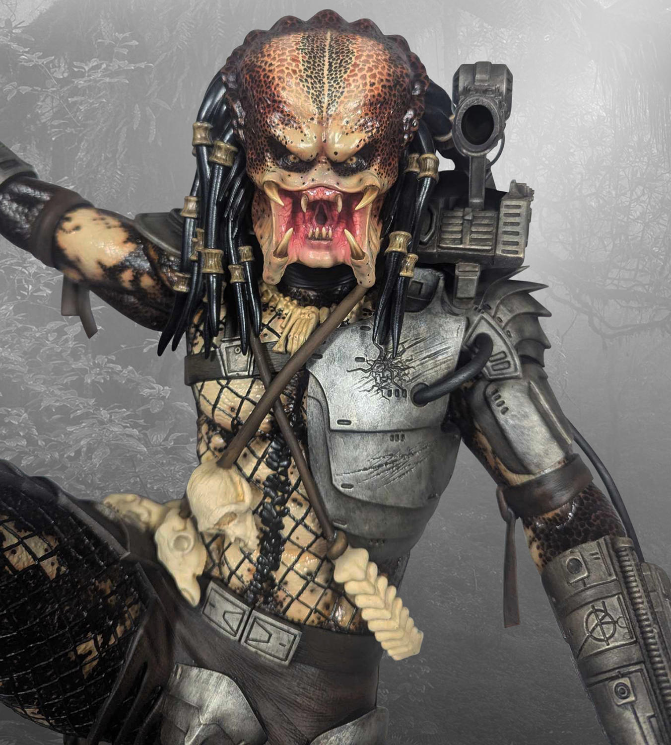 Jungle Hunter Predator 1/4 Scale Statue