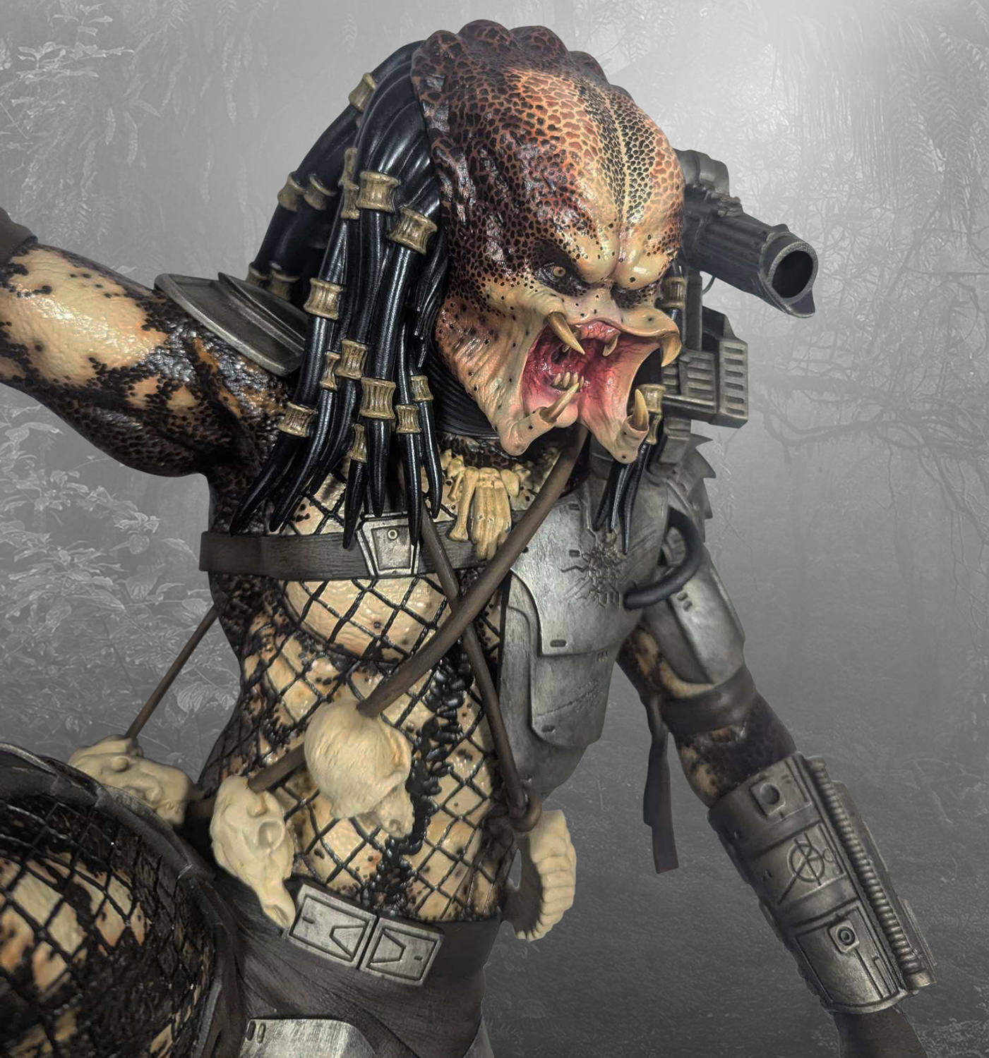 Jungle Hunter Predator 1/4 Scale Statue