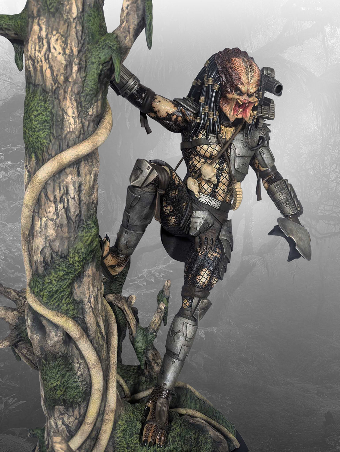 Jungle Hunter Predator 1/4 Scale Statue