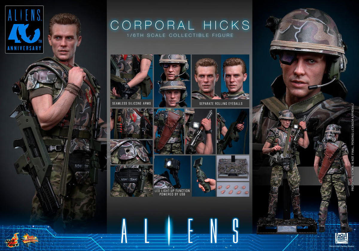 Aliens Corporal Hicks Sixth Scale Collectible Figure by Hot Toys