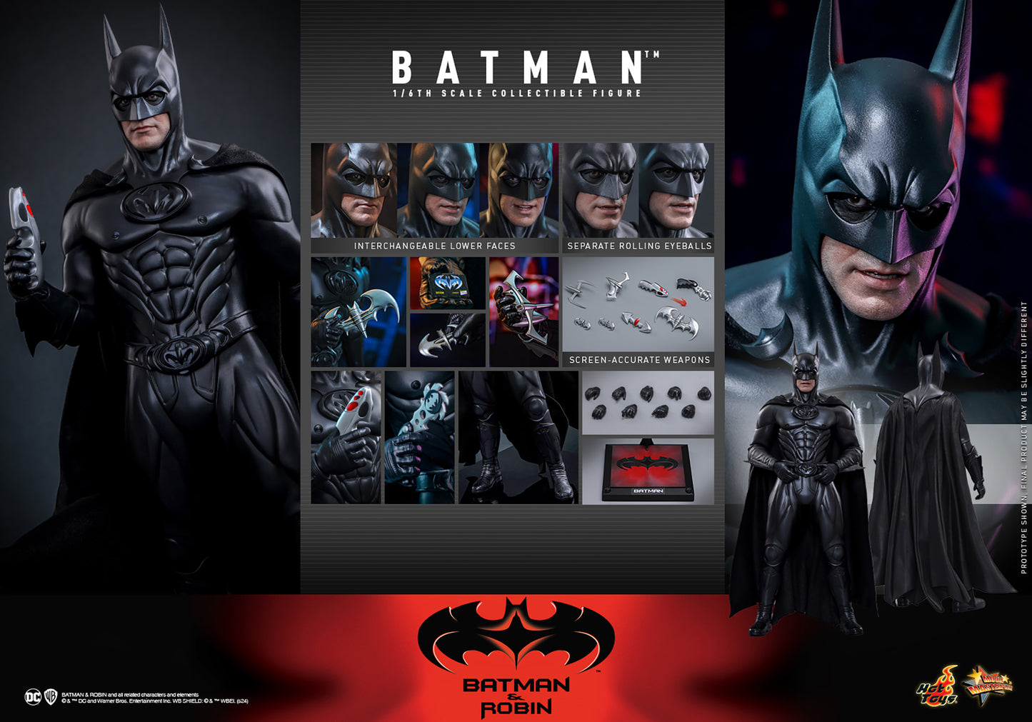 Batman & Robin: Batman Sixth Scale Figure