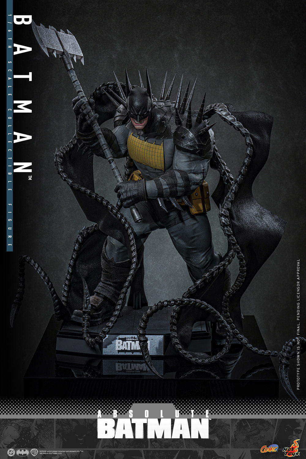 Hot Toys 1/6 Absolute Batman Figure Hot Toys 1/6 Absolute Batman Figure