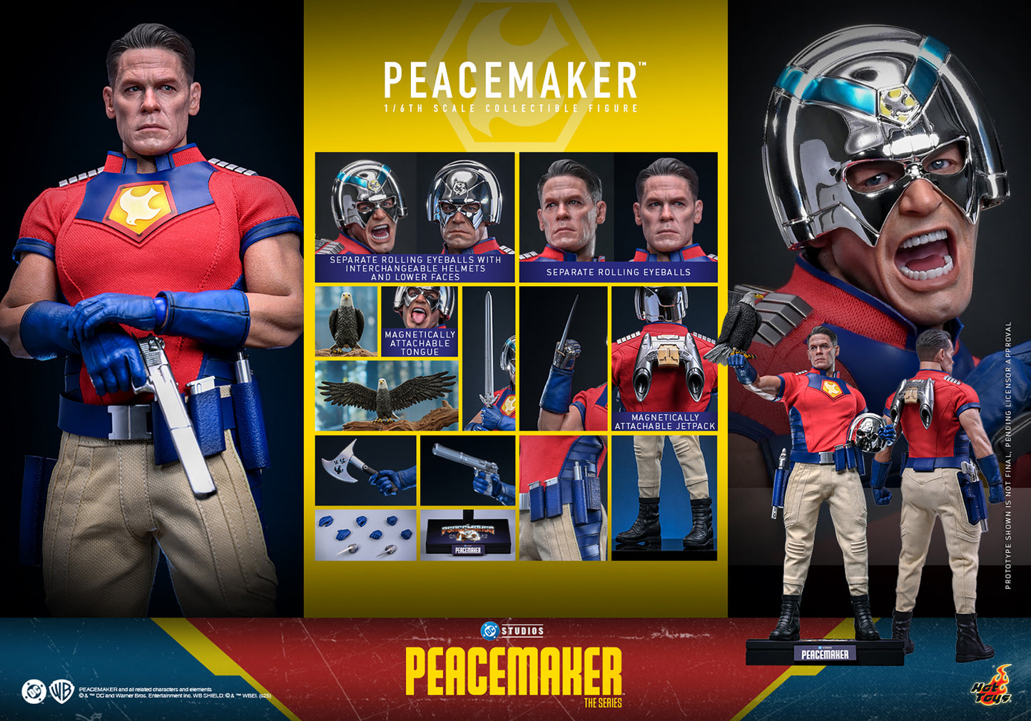 Hot Toys Peacemaker Sixth Scale Figure